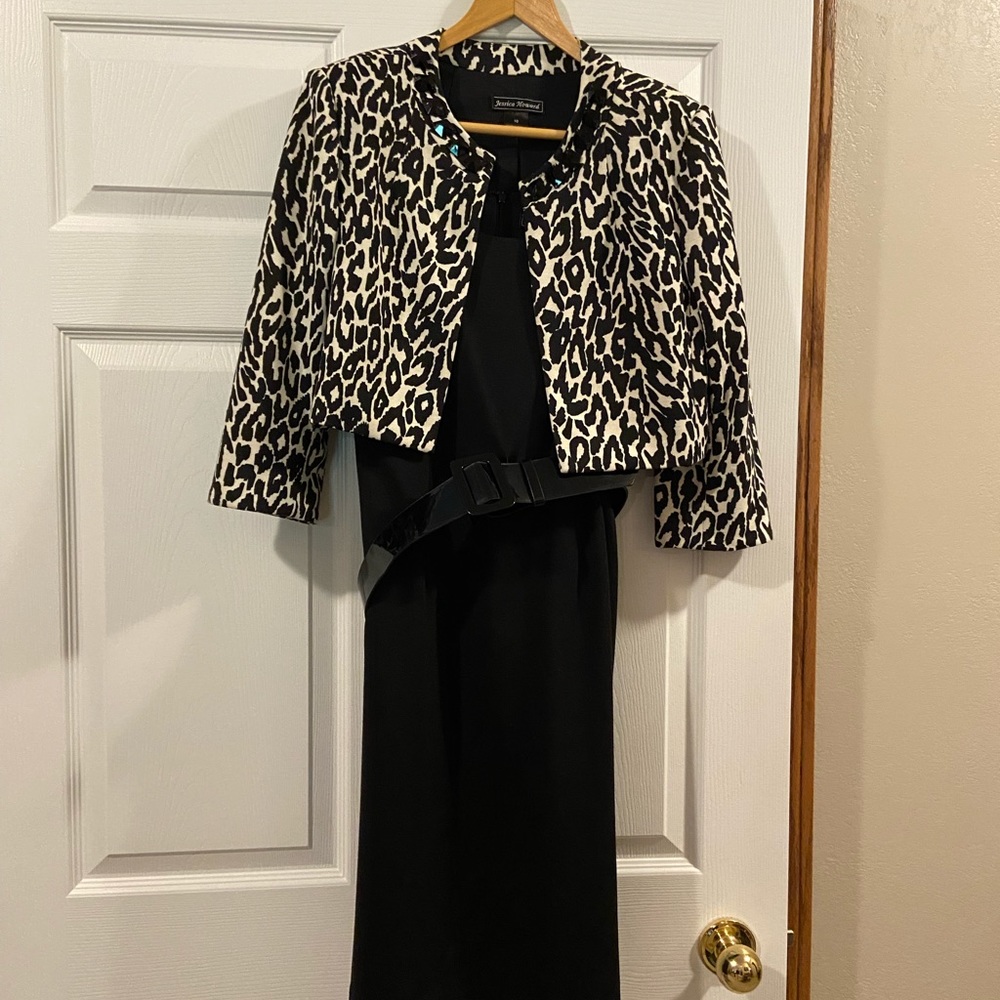 Black and white dress